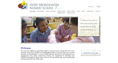 Desktop Screenshot of hopemontessori.org.uk
